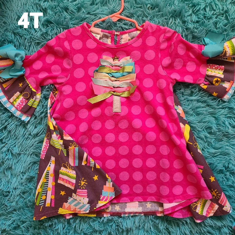 Ricrac & Ruffles tunic